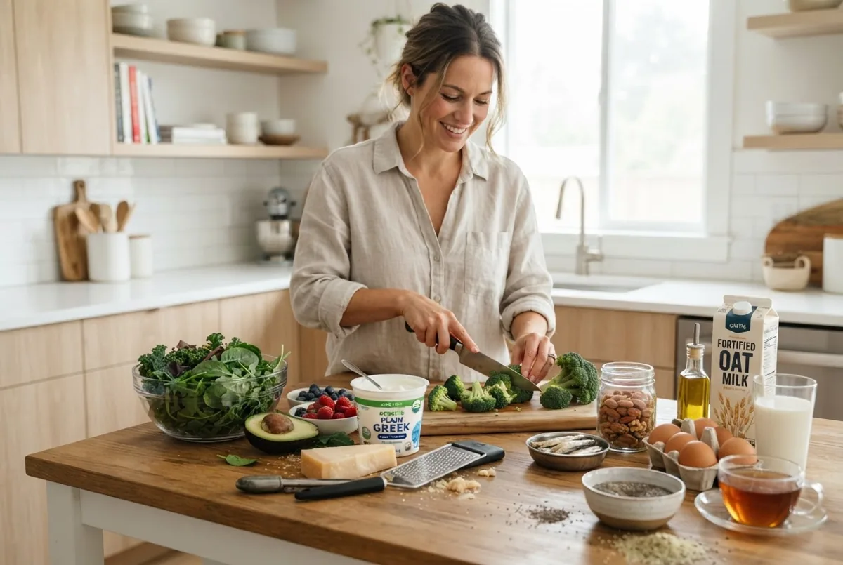Alimentos para Ossos Fortes: Cálcio e Vitamina D